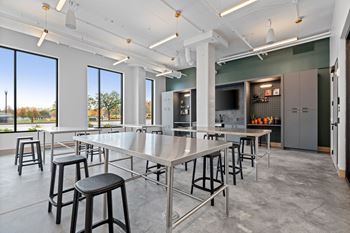 Community Maker Space at The Hallon Apartments, Hopkins, Minnesota